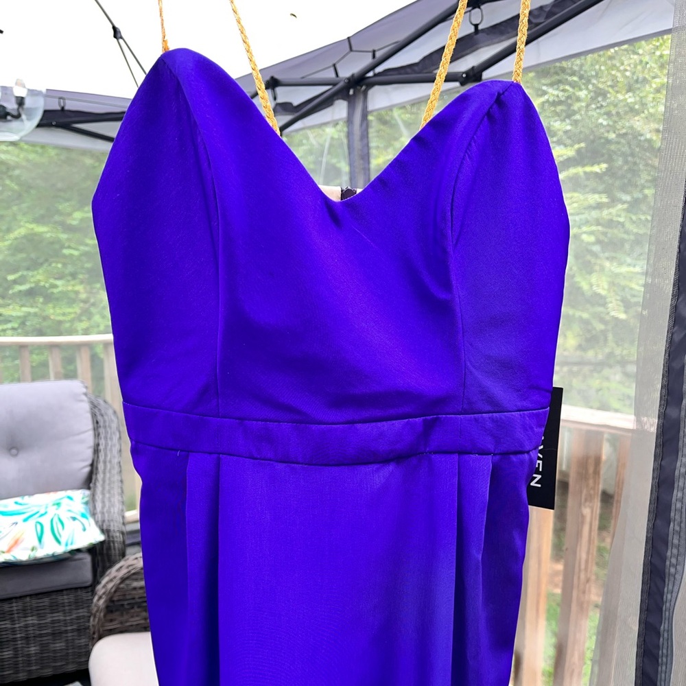 Naven Heartthrob cocktail dress- PURPLE- NWT- medium